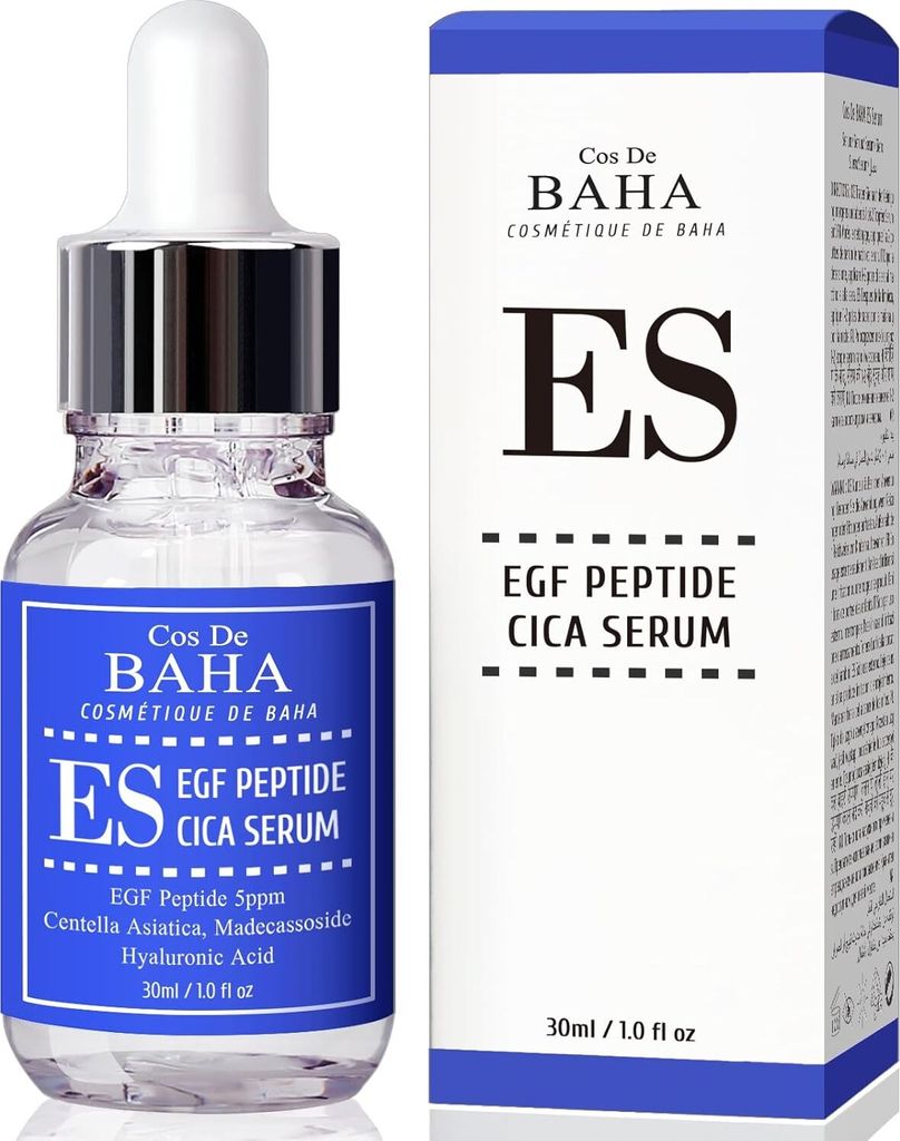 COS DE BAHA – ES EGF Peptide Cica Serum, 30 ml – revitalisierendes Serum