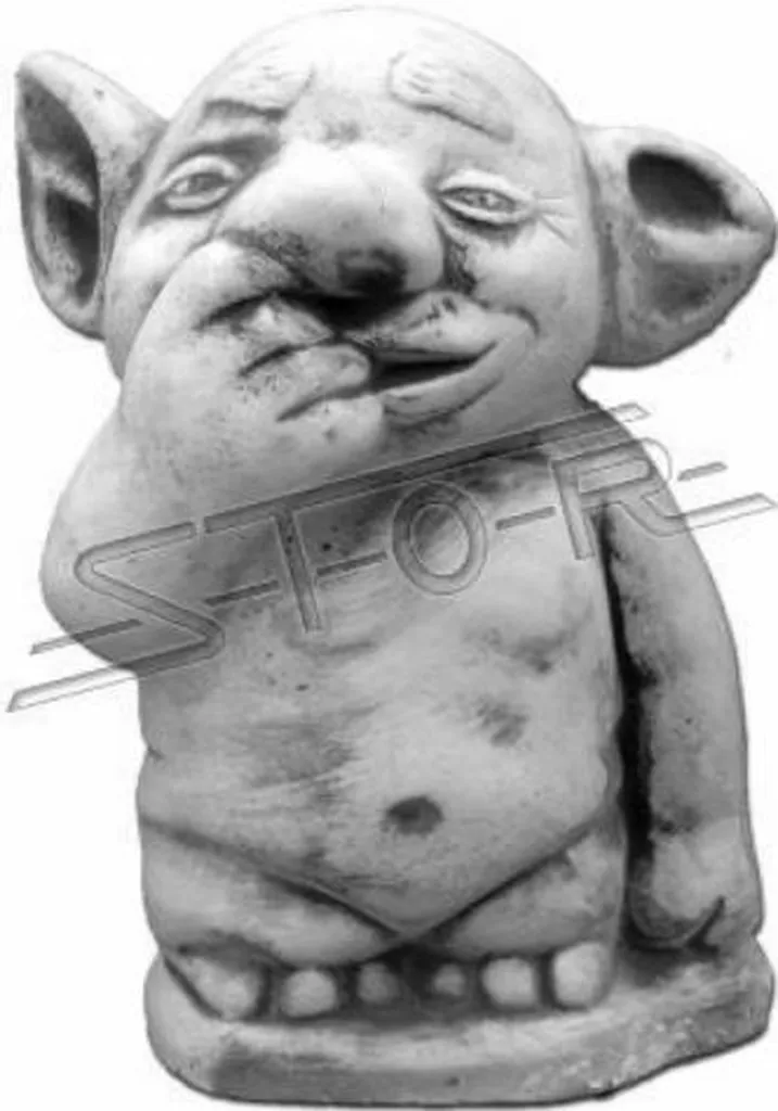 Statue Troll en Résine de 22cm - Finition Détaillée et Haute Qualité