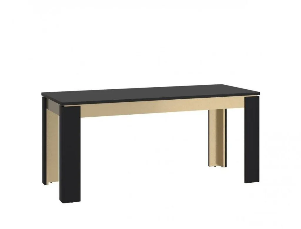 Table Norica en bois massif extensible pour salle à manger moderne