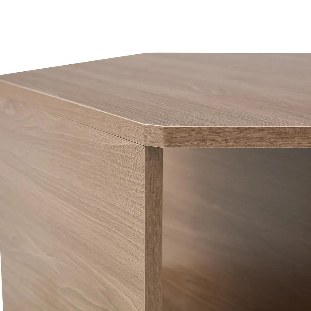 Table basse multifonctionnelle moderne - Design géométrique 79 cm - 18