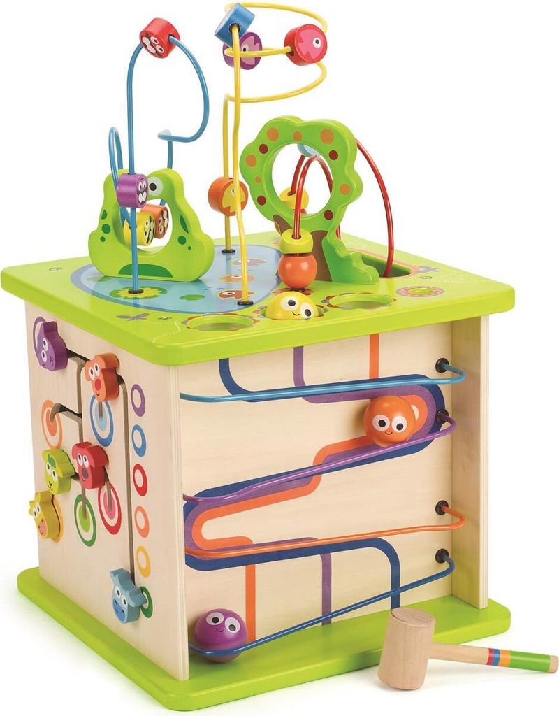 Hape Totally Amazing Motorikwürfel Kleine Tierchen, E1810 Produktbild 46