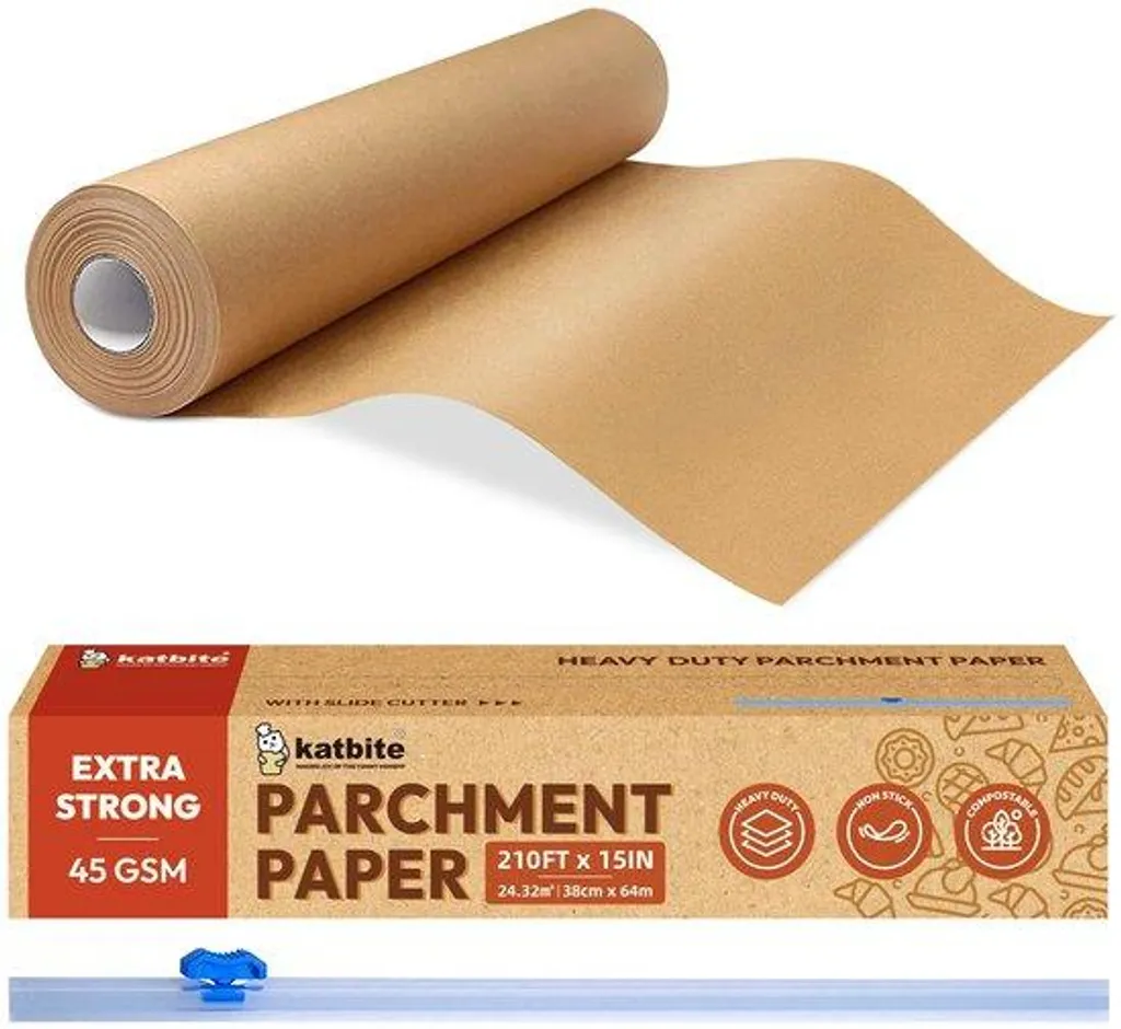 Papier sulfurisé anti-brûlure 38cm x 64m pour nettoyer moins votre four