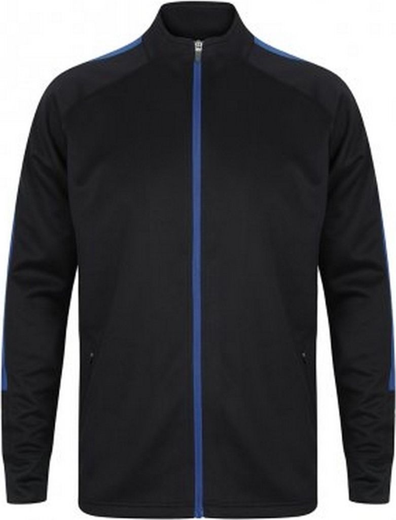 Finden & Hales Jungen Strick Trainingsjacke PC3083 (9-10 Jahre (140)) (Marineblau/Königsblau)
