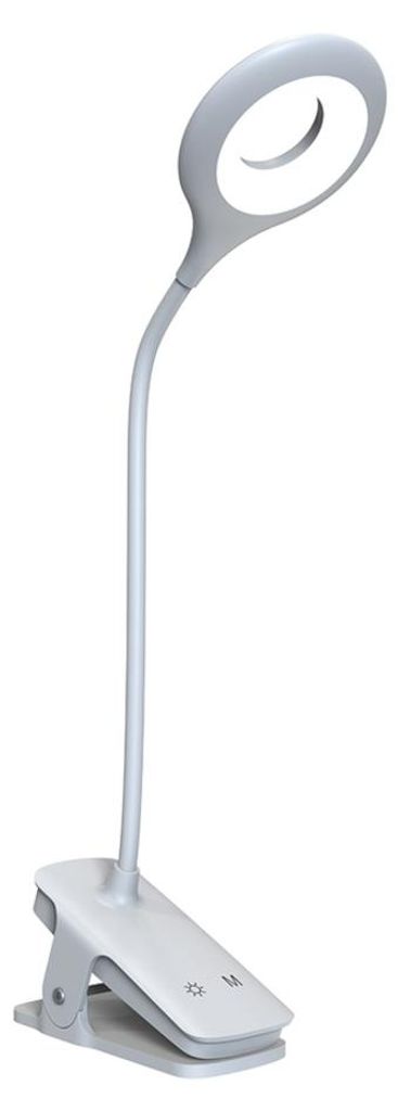 Draadloze mini-leeslamp met clip, wit Productafbeelding 