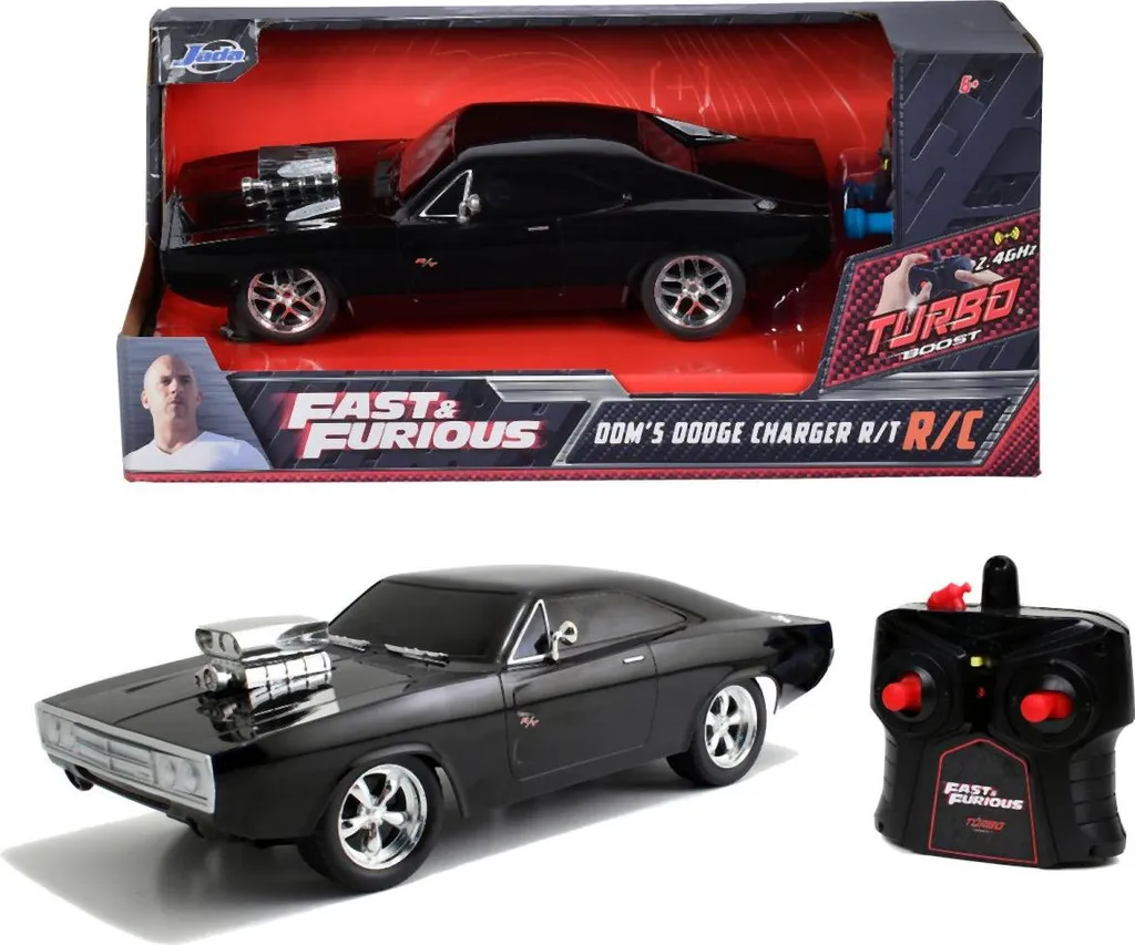 Voiture télécommandée Dodge Charger Fast and Furious anti-choc
