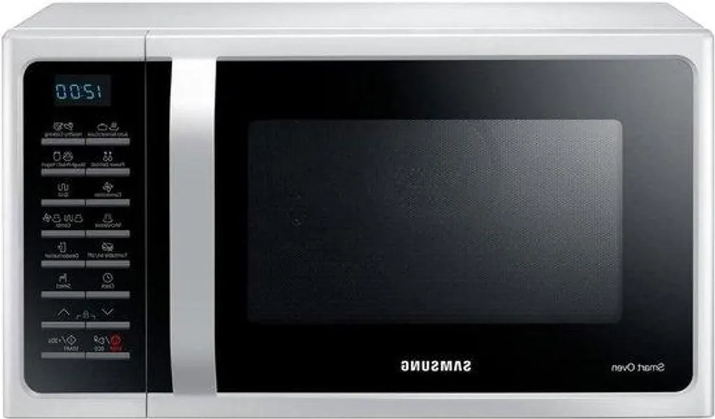 Four à micro-ondes combiné grill 28 litres blanc pour cuisine moderne