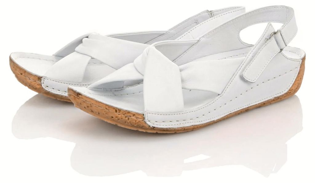 Gemini Damen Sandale weiß Größe 40 Produktbild 