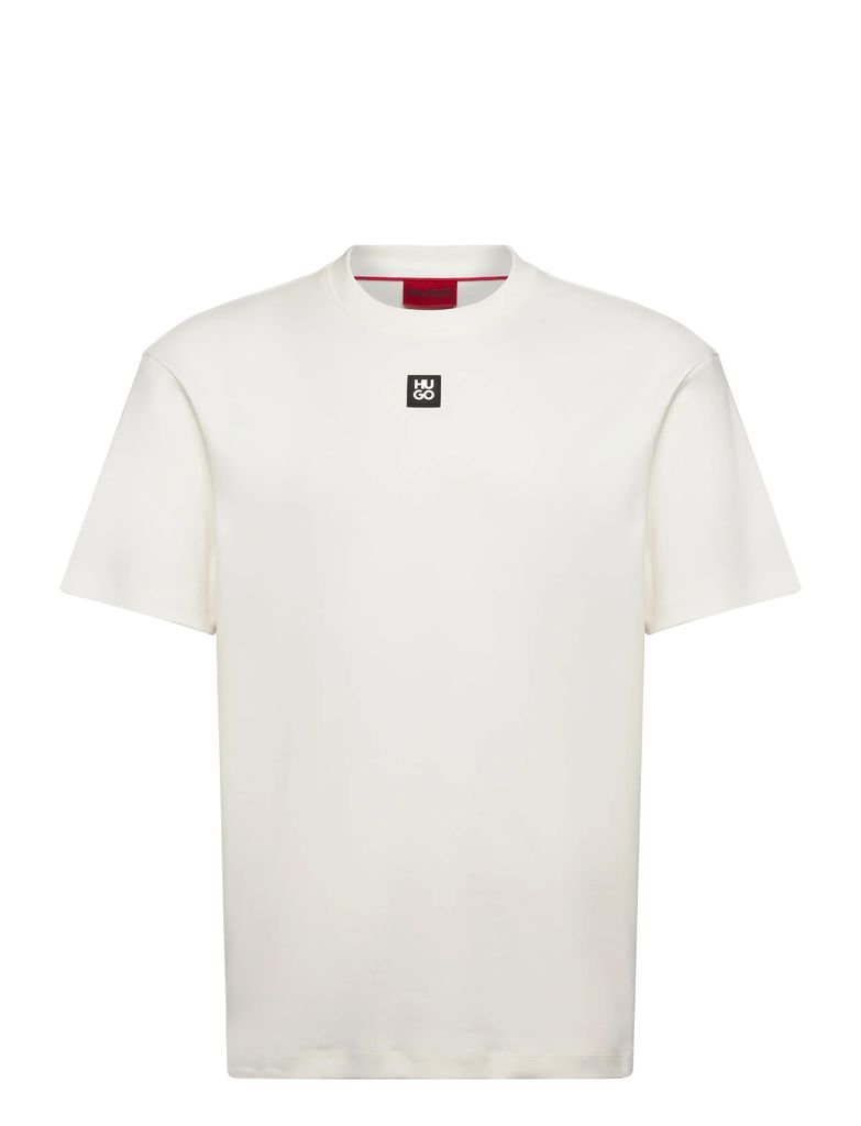 Hugo Boss Herren T-Shirt Dalile Relaxed Fit Ecru Größe L Produktbild 