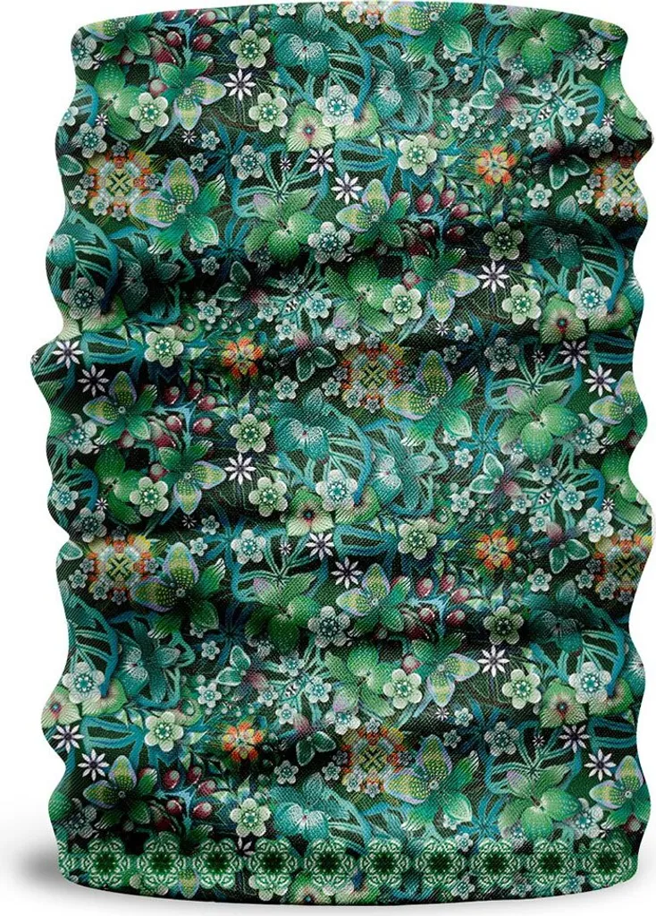 Foulard Amazonas Jun Matt C.est : Écharpe de Luxe au Design Tropical