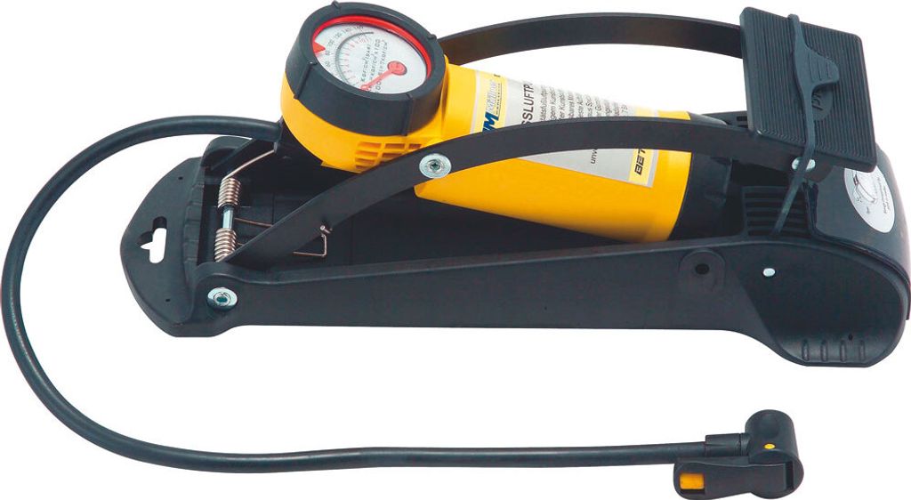 Fussluftpumpe Kunststoffzylinder