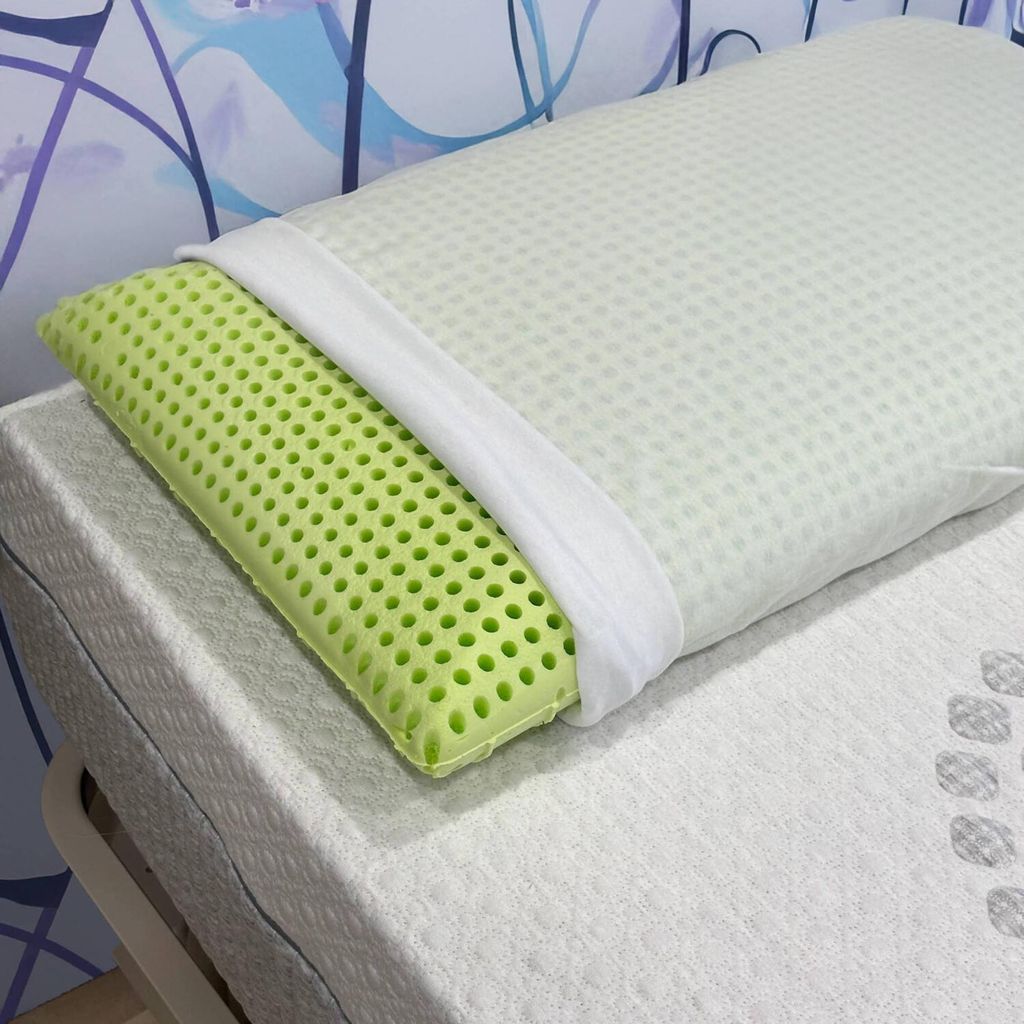 Talamo Italia Paar Kissen für Bett, 100%  Italy, Kissen aus Produktbild 