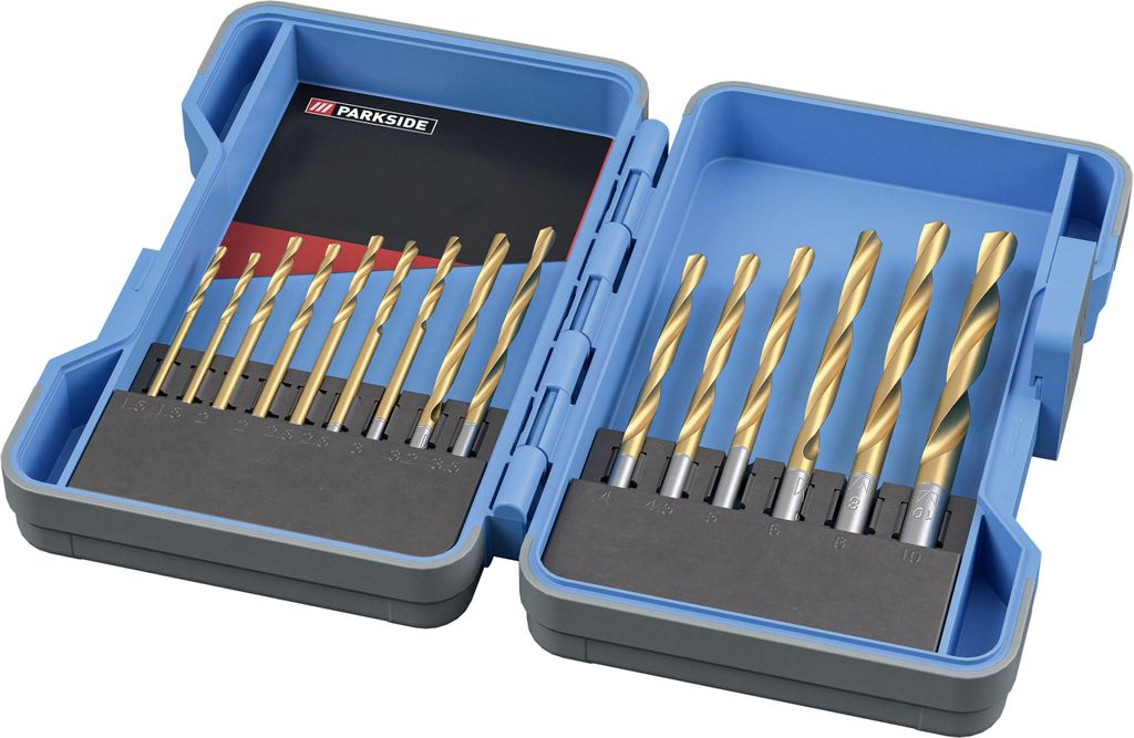 PARKSIDE® Bohrer- und Bit-Set (HSS- Spiralbohrer Set) Produktbild 