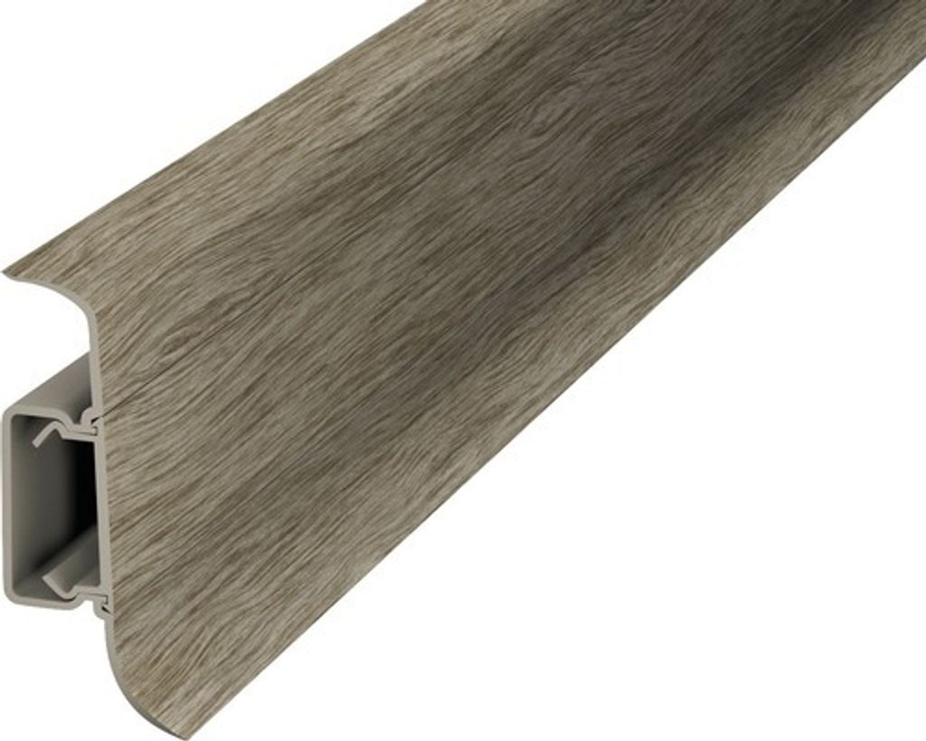 Prinz Klemmsockelleiste PVC akazie vintage 50 x 2500 mm