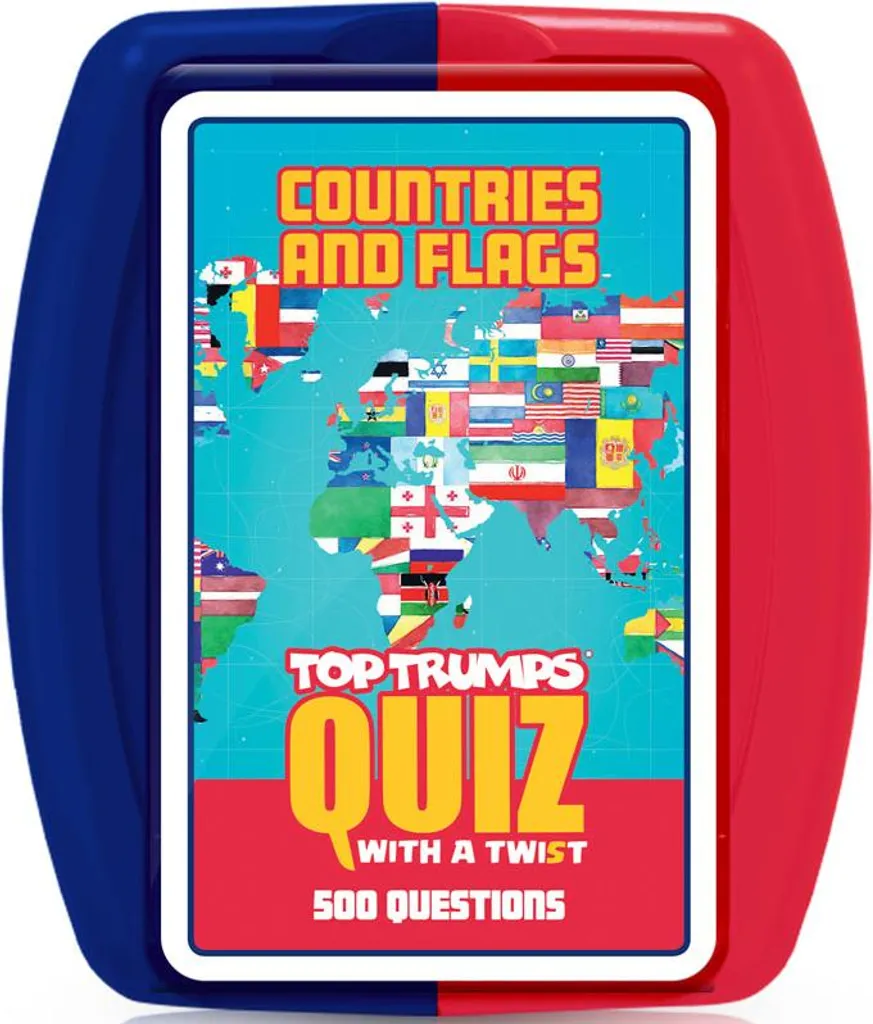Jeu de Quiz Pays Et Drapeaux Top Trumps - Cartes Éducatives de Géographie