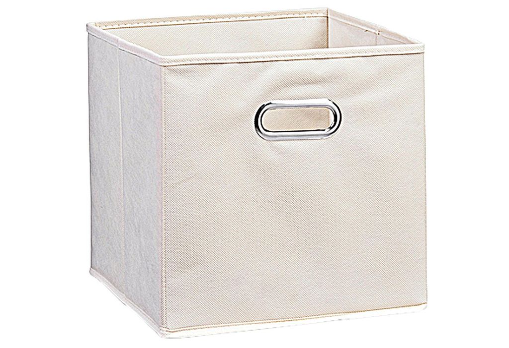 Zeller Aufbewahrungsbox, beige, Vlies 28x28x28