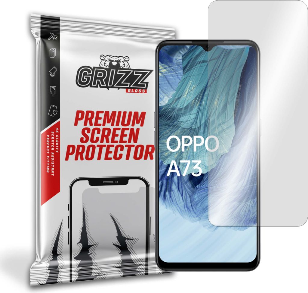 Hybriertes Glas GrizzGlass HybridGlass für Oppo A73