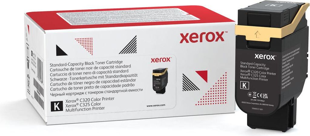 Original Toner Xerox C320 / C325 Schwarz (1 Stück)