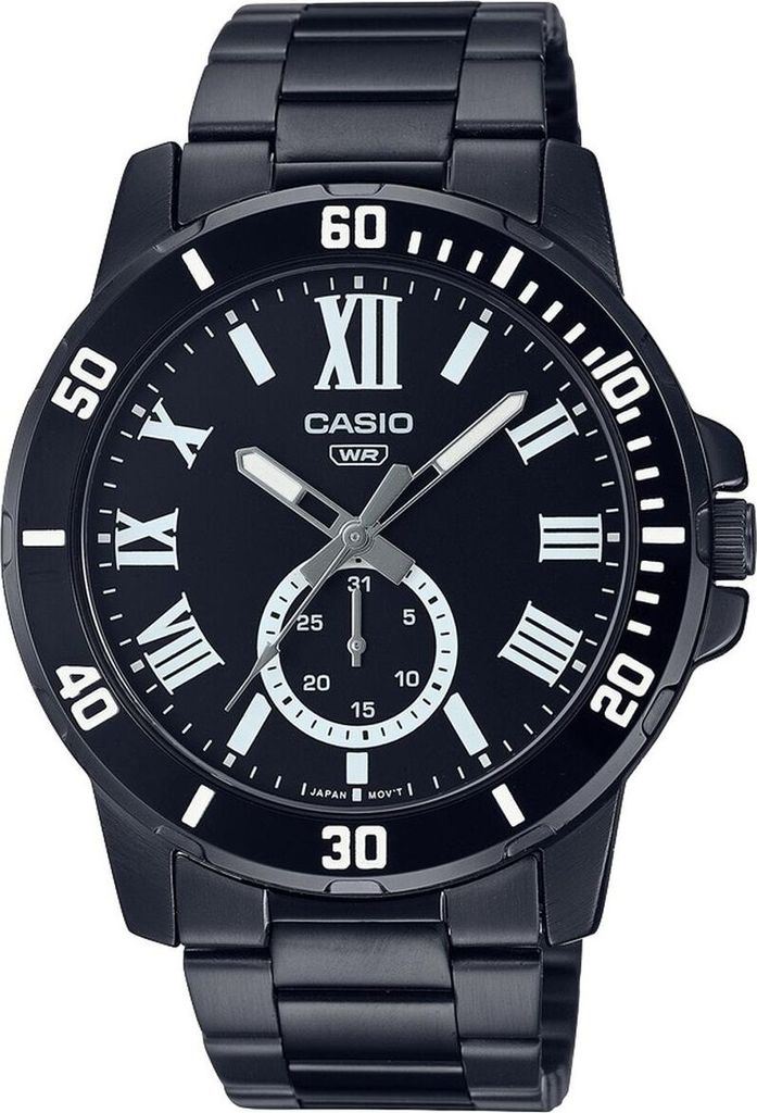 CASIO COLLECTION & VINTAGE Polshorloges MTP-VD200B-1BUDF Productafbeelding 
