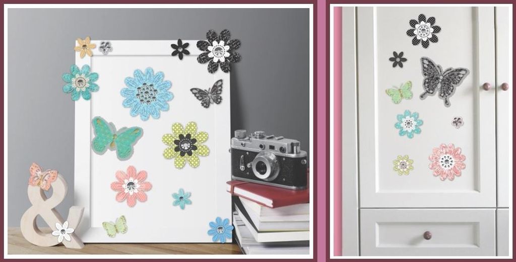 3D-Wanddekoration, Schmetterlinge 2