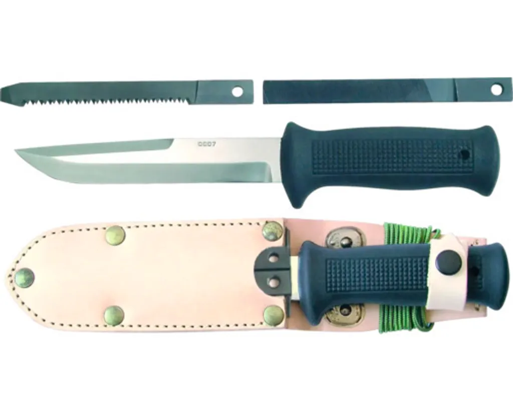 Couteau de combat Mikov DYKA UTON 362-NG-4 avec étui cuir beige