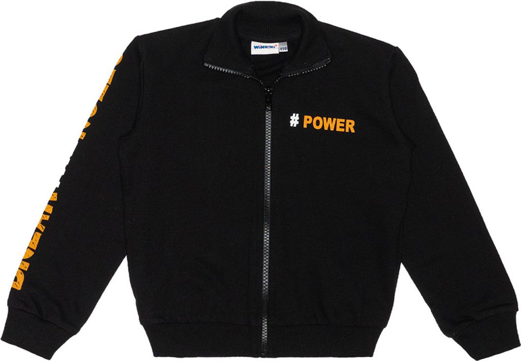 Jungen-Sweatshirt mit Reißverschluss Brake the Rules - Schwarz - 110