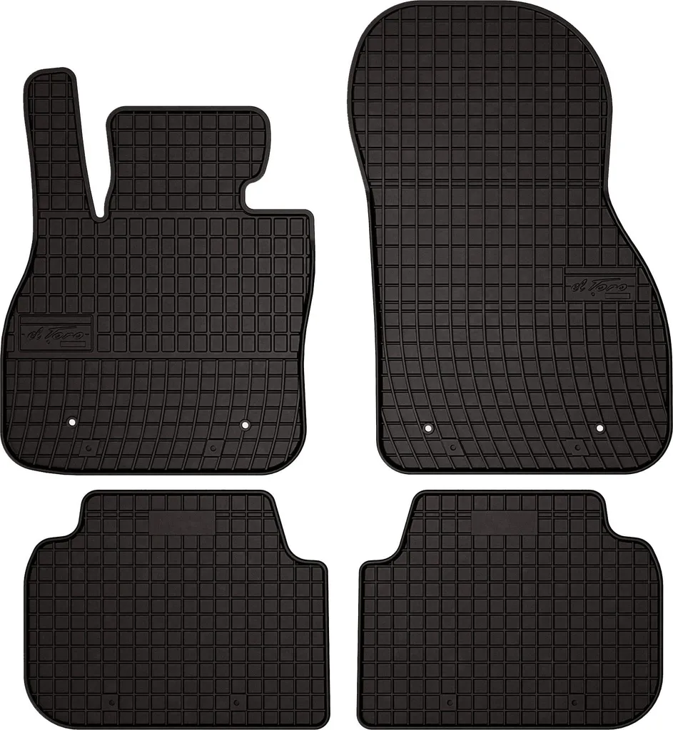 Tappeti in Moquette su misura compatibili con Tappeti Moquette Sprint Per Mini R55 Clubman dal 2006-2015 Carbon Inox