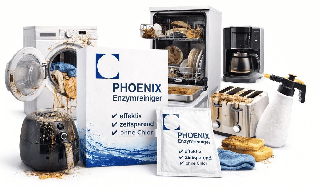 Maschinen Reiniger 100g (5L) Enzymreiniger | PHOENIX Produktbild 