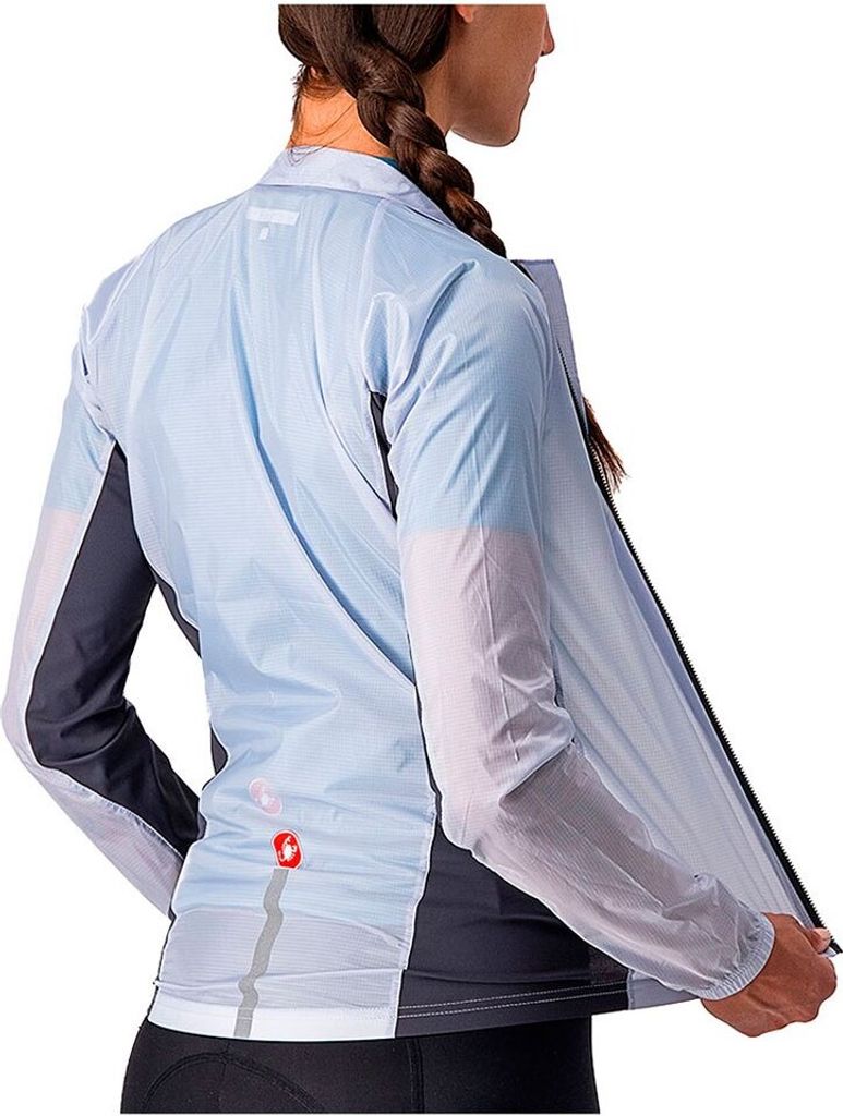 Castelli Squadra Stretch W Jacke Silver Gray/Dark Gray XL