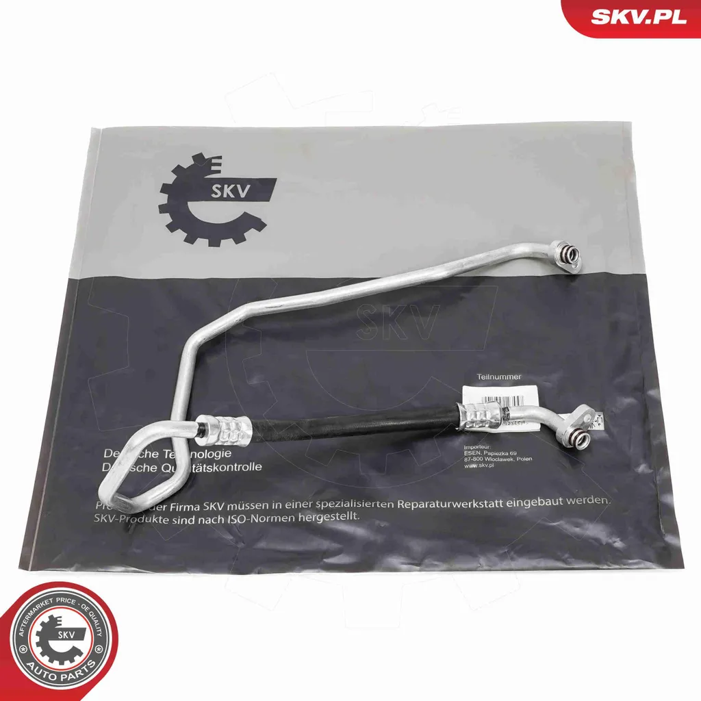 Conduit clim renforcé 9678393980 pour Citroën C3 III et Peugeot 208 I