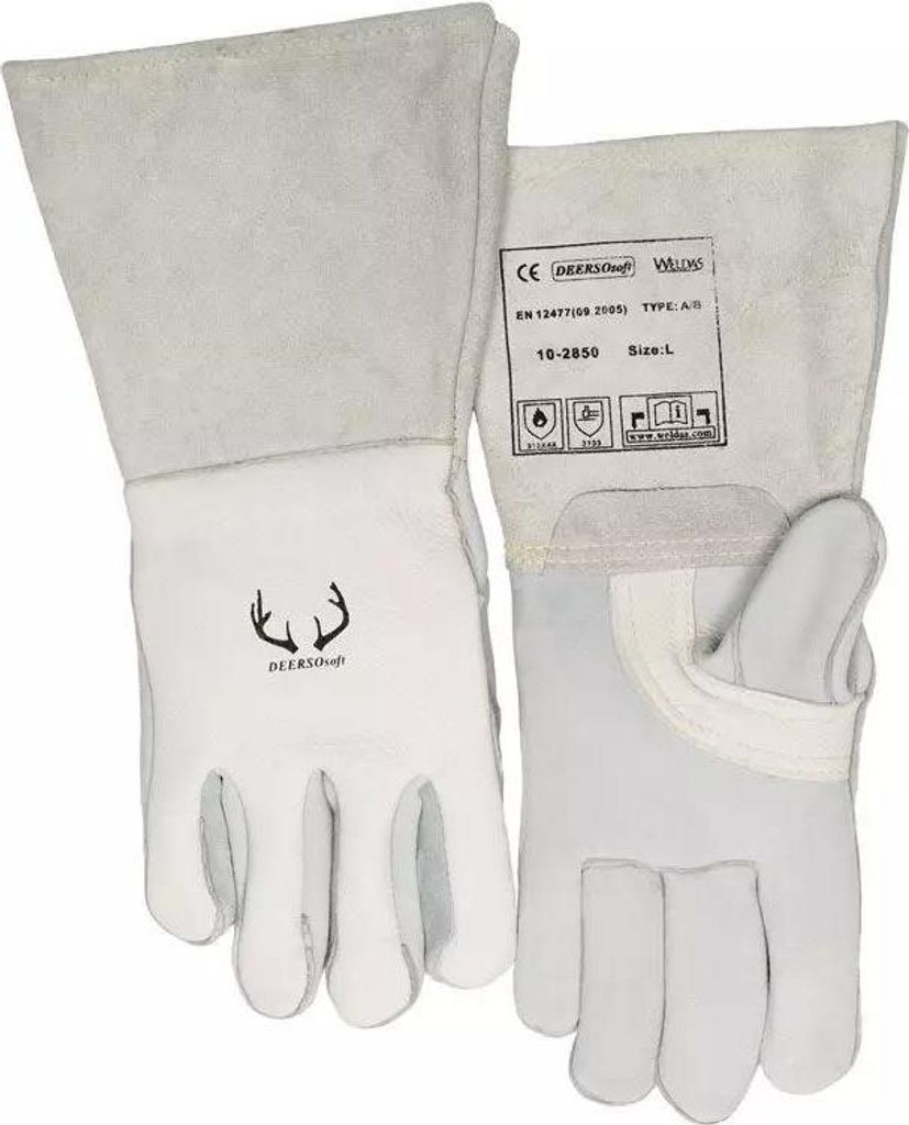 Elmag 5-Finger-Schweißerhandschuhe WELDAS 10-2850 XL, 59113