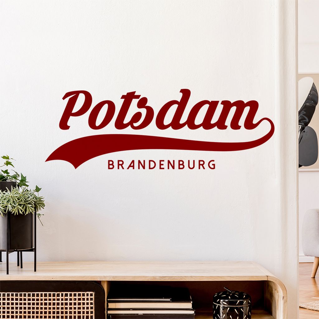 Potsdam Brandenburg Wandtattoo Wandaufkleber Wall Sticker - Dekoration, Küche, Wohnzimmer, Schlafzimmer, Badezimmer