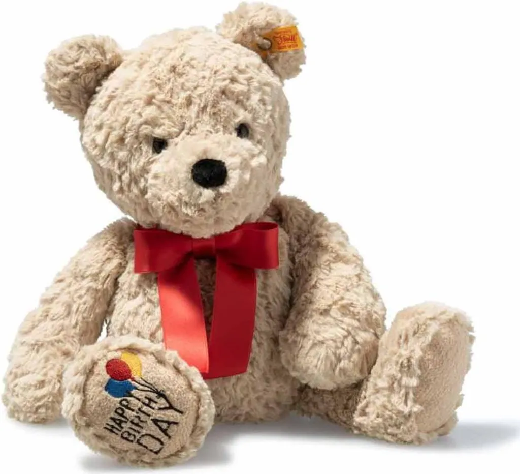 Ours en peluche Steiff Teddybär Jimmy 35 cm beige 114069 pour cadeau