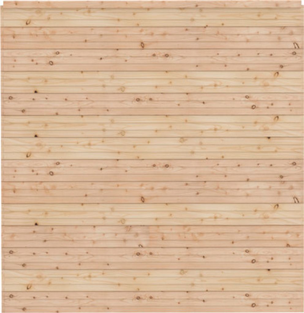 Zaun Hauptelement Osmo Juel 175 x 185 cm Lärche natur