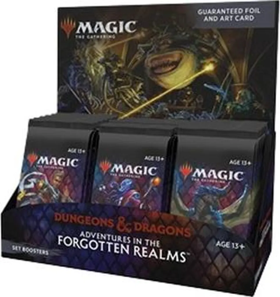 Magic The Gathering Forgotten Realms Set Booster Box pour Collectionneur