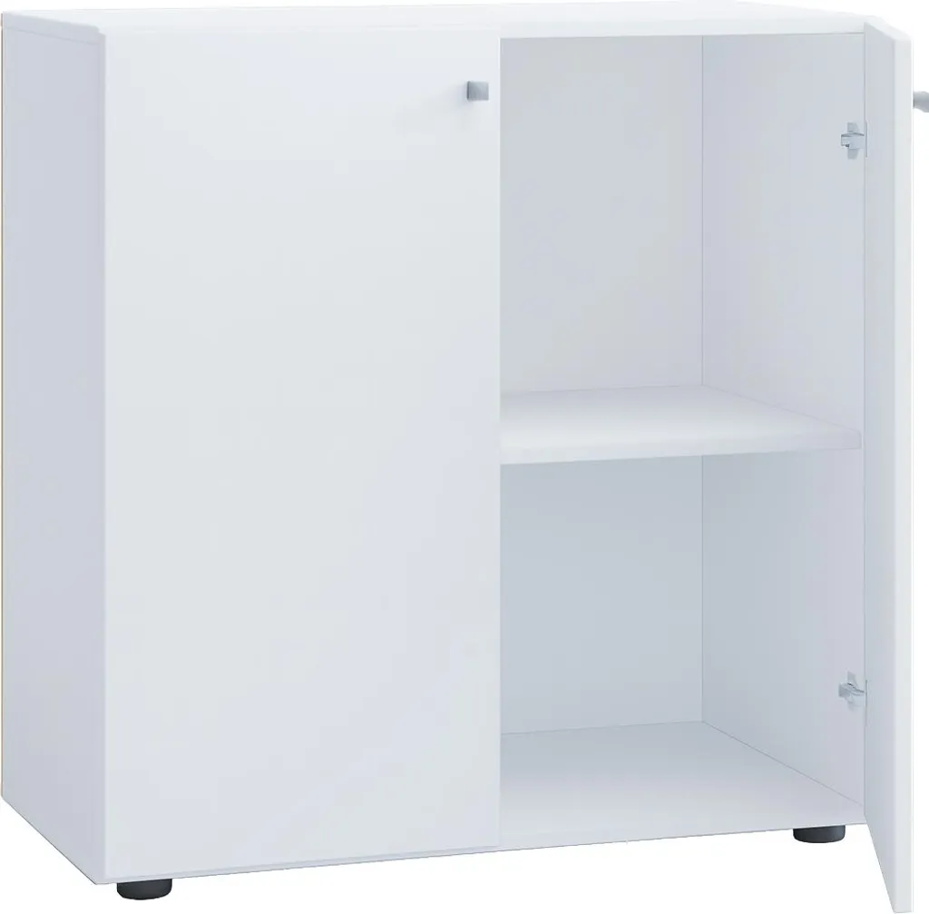 Aménager un Coin Travail Discret - Bureau VCM Lona 70x74 cm Blanc