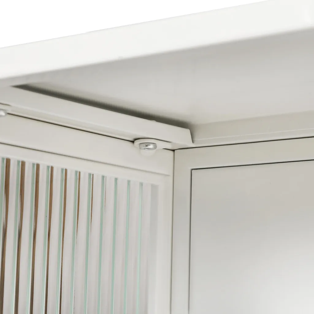 Meuble Haut de Rangement à 2 Portes Vitrées 70cm pour une Déco Moderne - 15