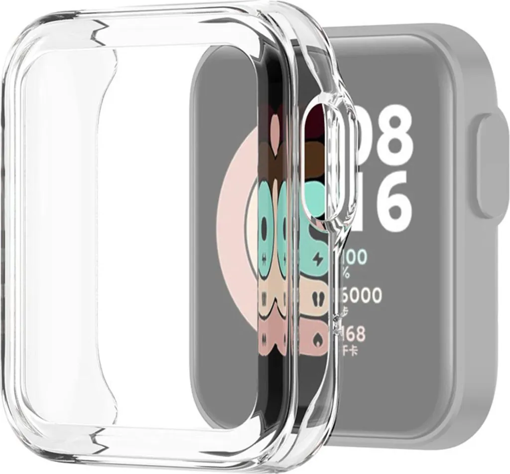 Custodia subtel Xiaomi Mi Watch Lite TPU Trasparente - Protezione 360°