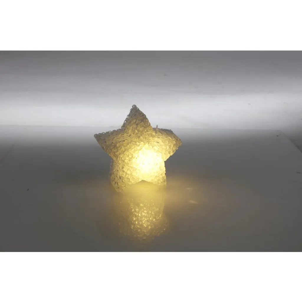 Décoration Table Noël : 24 Étoiles Lumineuses LED Prêtes à l'Emploi