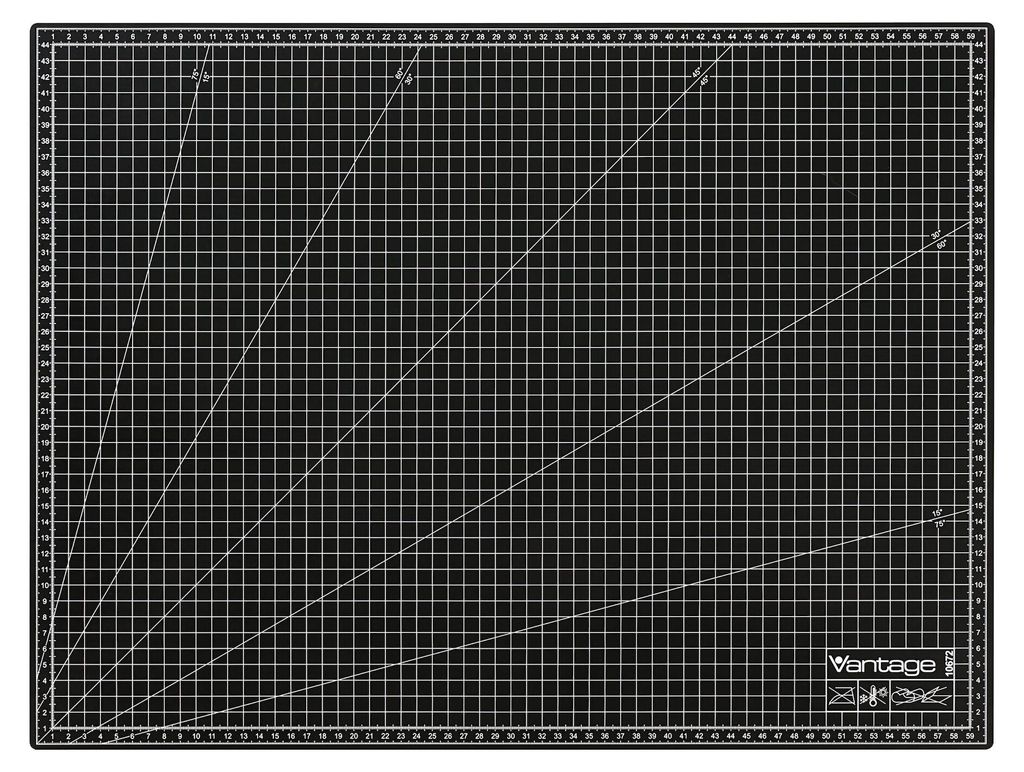Dahle Schneidematte Vantage schwarz, 45 x 60 cm Produktbild 