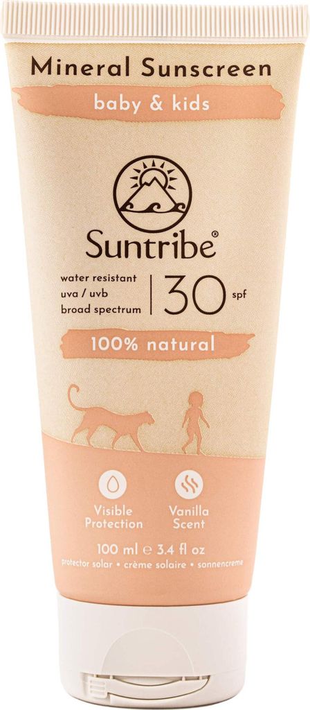 Suntribe Sonnencreme für Kinder SPF 30 Vanille 100 ml Produktbild 