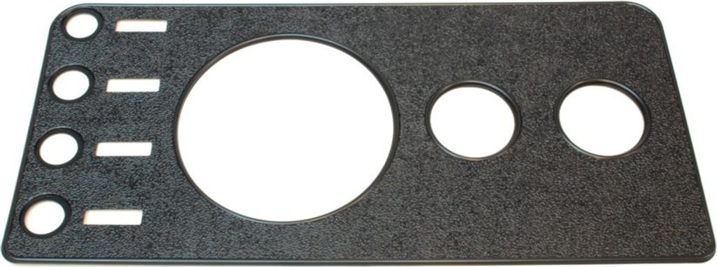 Tachoblende schwarz ohne Radio Armaturenbrett Jeep CJ 76-86