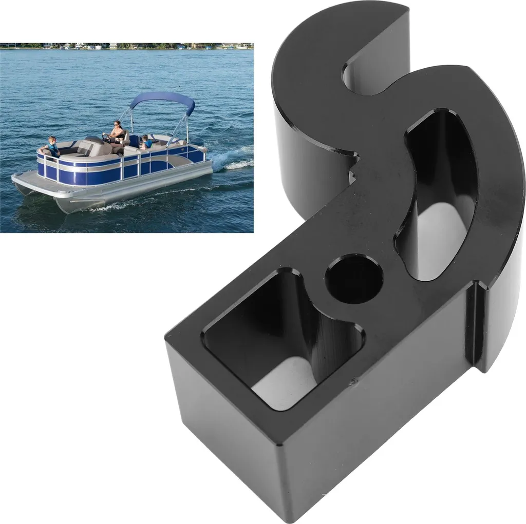 Support central 012357 structure stable en aluminium pour bimini gris - 5