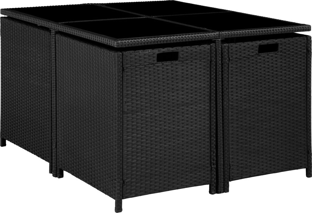 tectake Rattan Sitzgruppe Bilbao 4+4+1 mit Kaufland.de