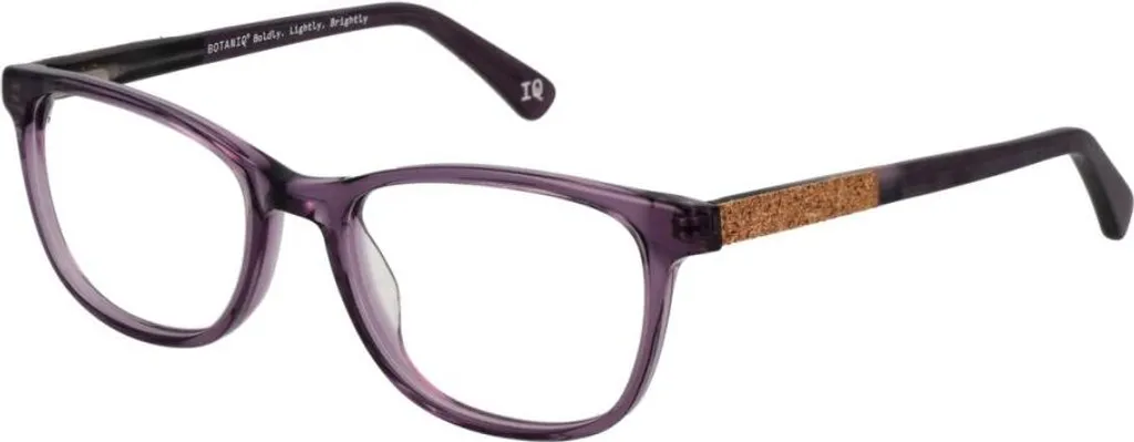 Occhiali da Vista Eco Botaniq BIO-1004 Viola: Design Sostenibile 52mm