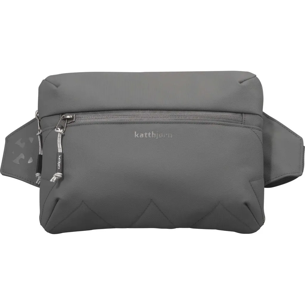 Kattbjoern Sac Banane Hipbag Dark Grey en Gris Foncé Design Ergonomique