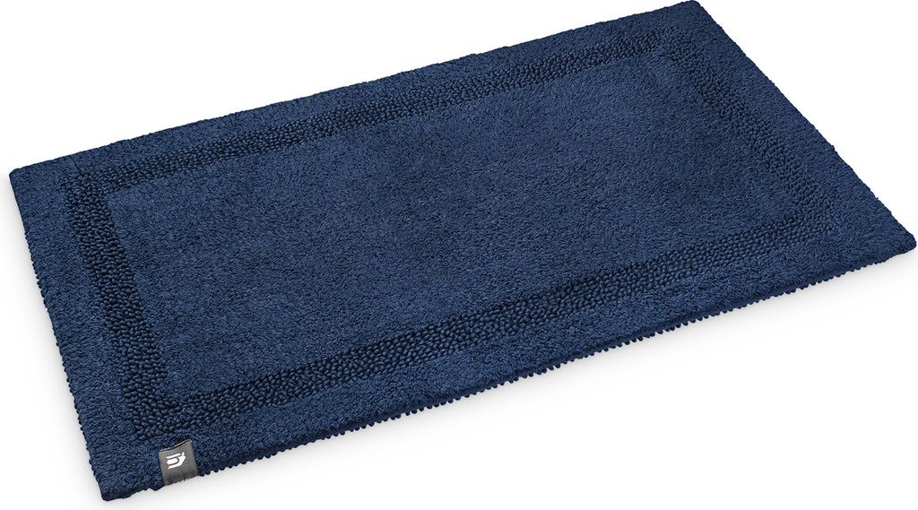 Frame Luxe Badteppich, bell blue, 50x80