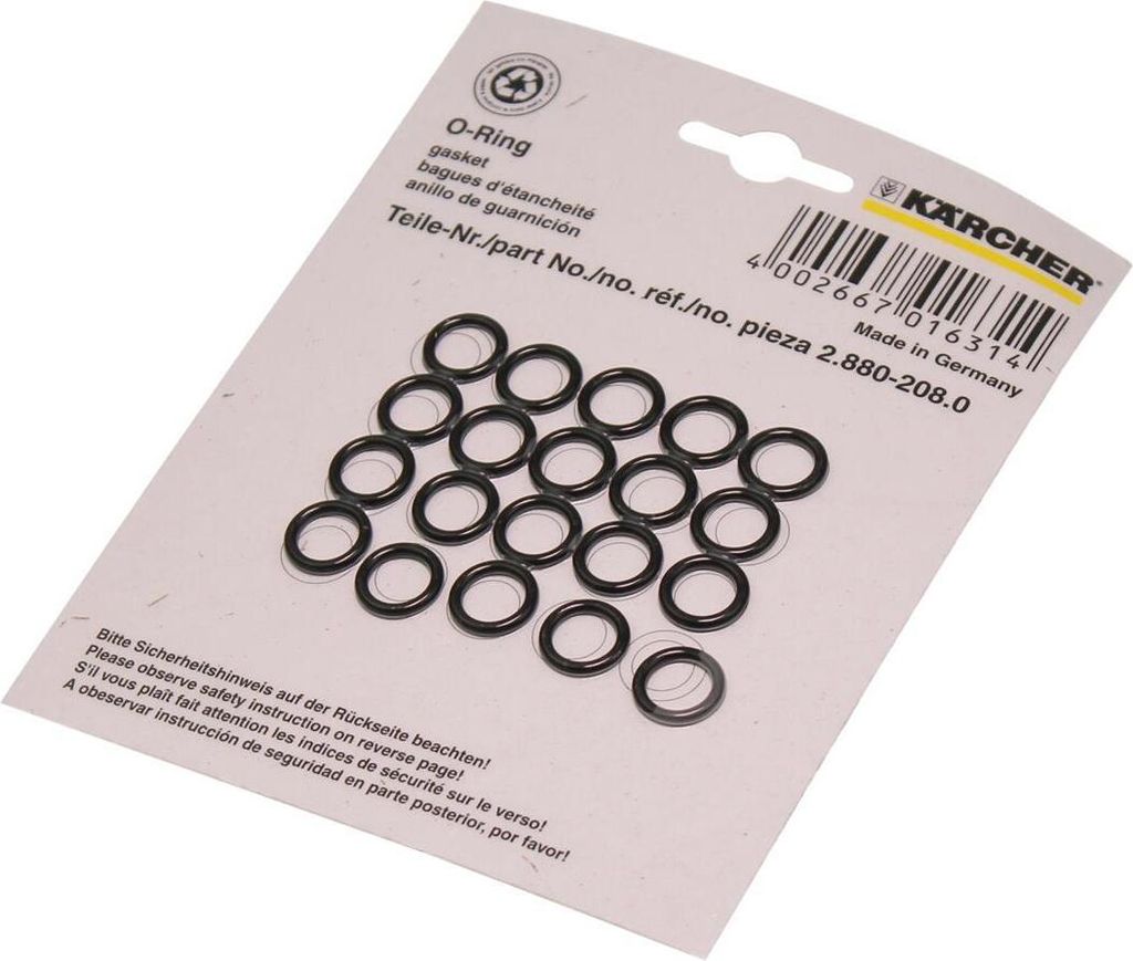Kärcher 2.880-208.0 Dichtung-/O-Ring 20 Stück für HD HDS Produktbild 