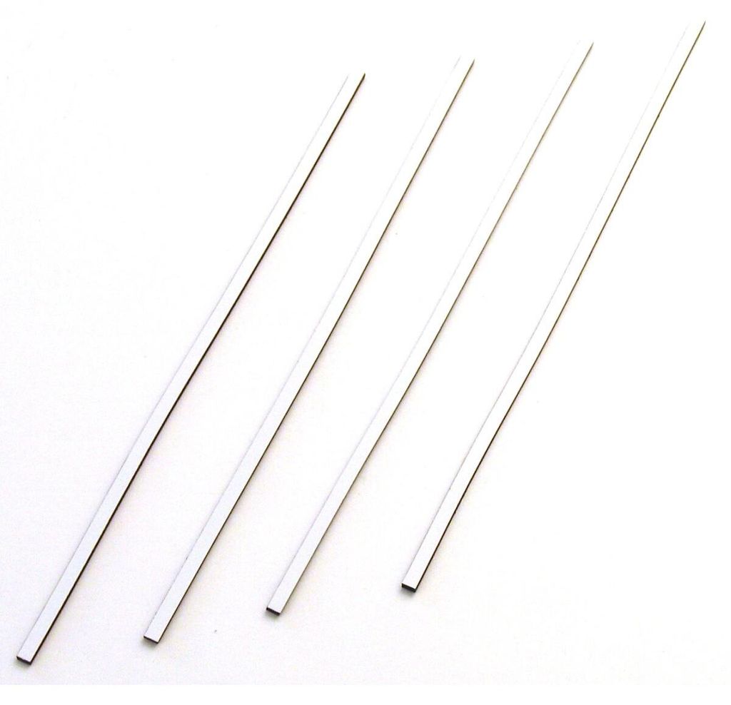 Magnetische Abschnitte 50x9x2mm VE=16 Stück weiß Produktbild 
