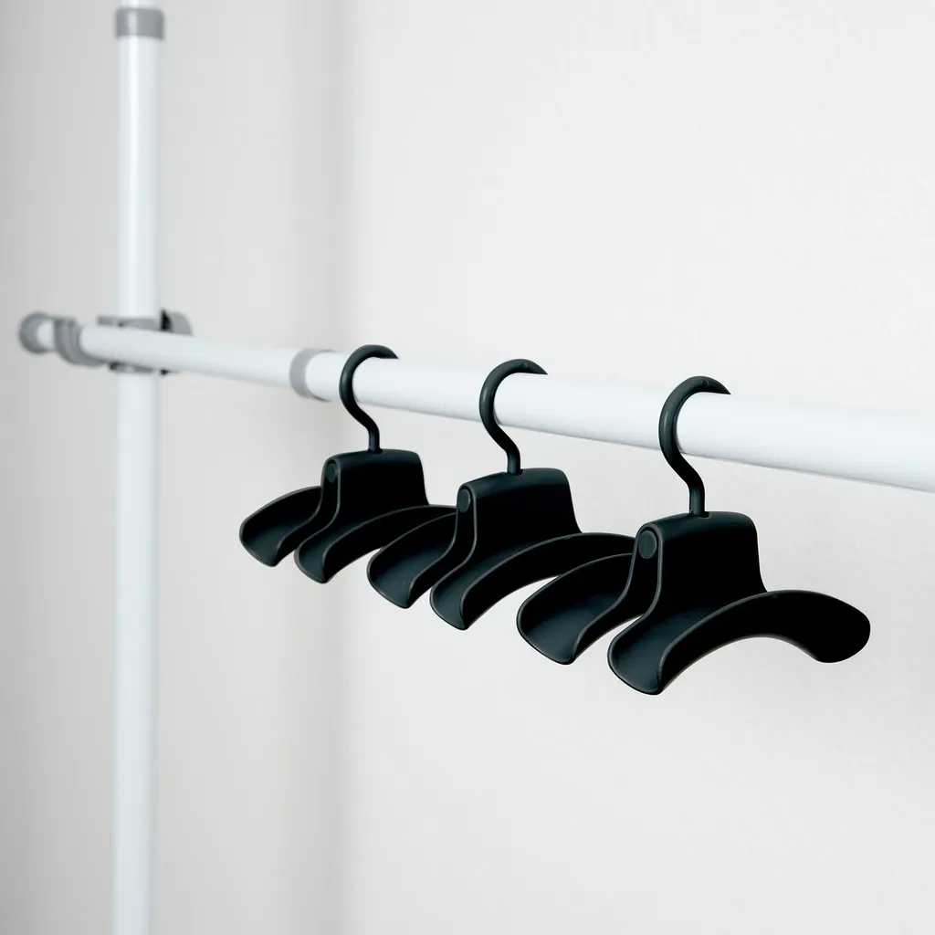 Support de sacs Herkules noir robuste en acier pour rangement vertical - 3