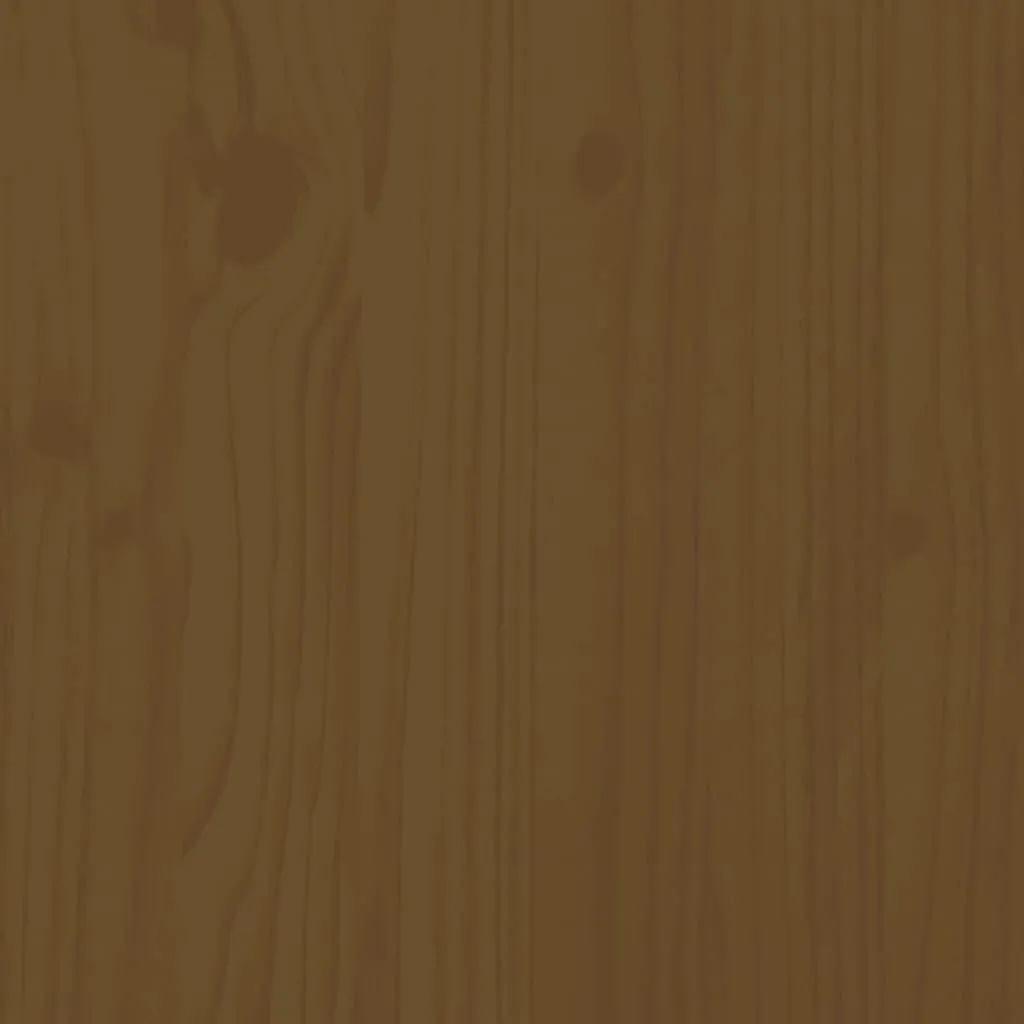vidaXL Credenza marrone miele 74x35x80 cm in legno di pino massiccio - Credenze - 9